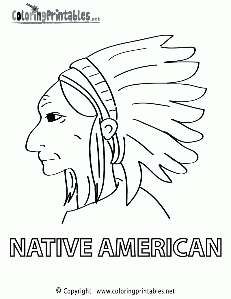 Free Printable Native American Templates