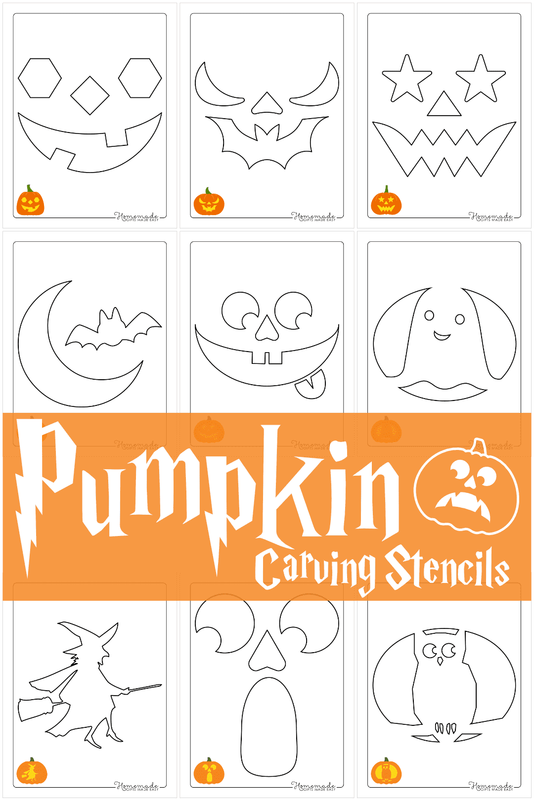 Pumpkin Template Printable Pdf