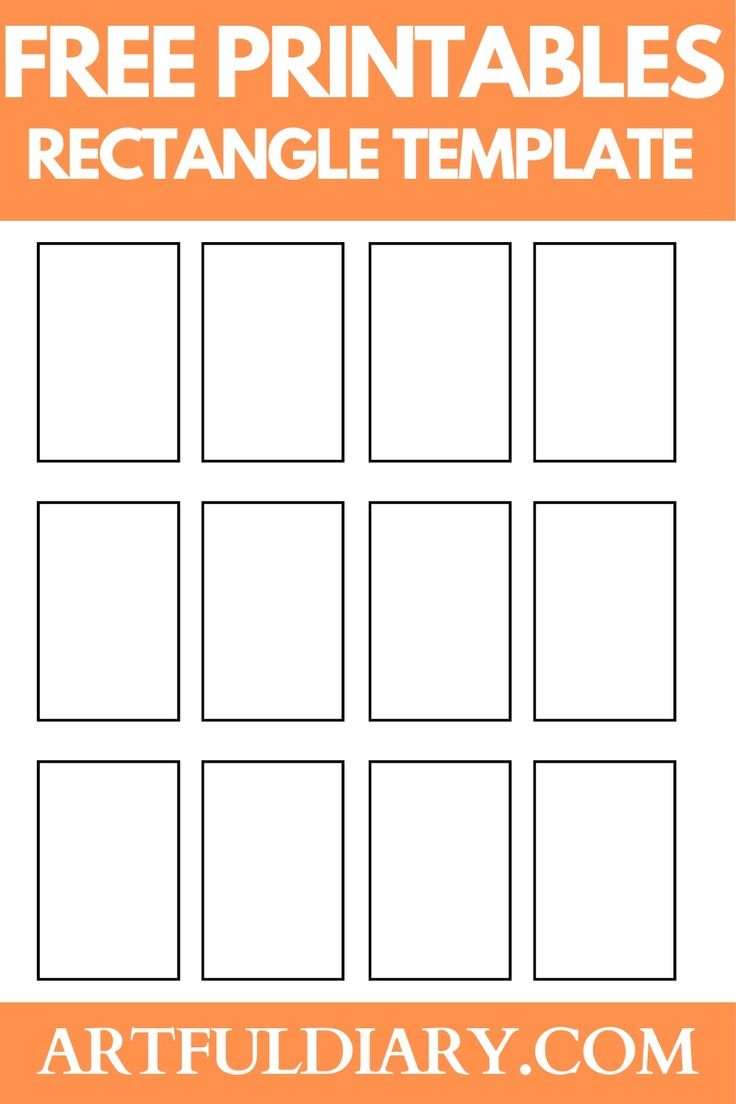 Free Printable Rectangle Template 