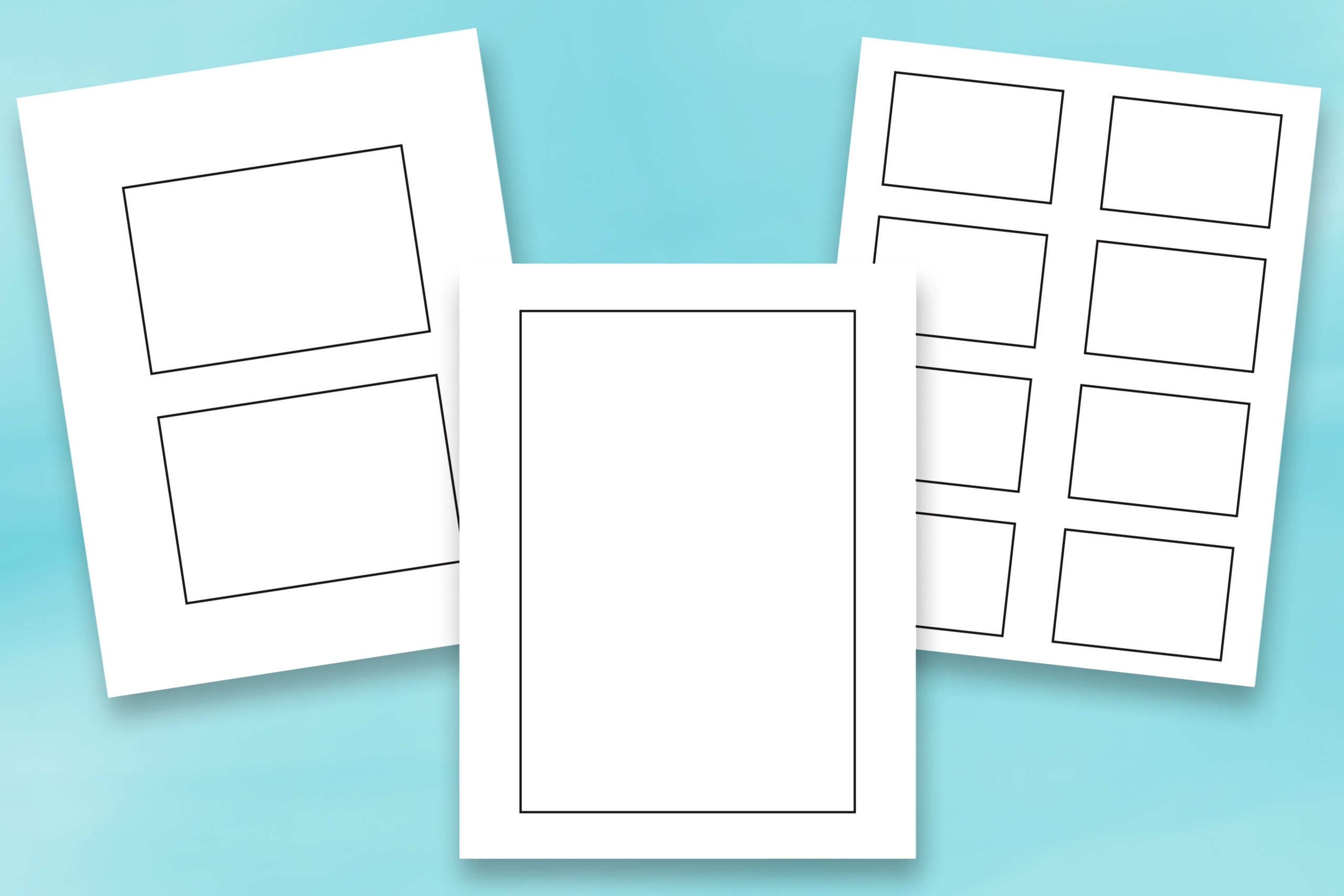 Printable Rectangle Template