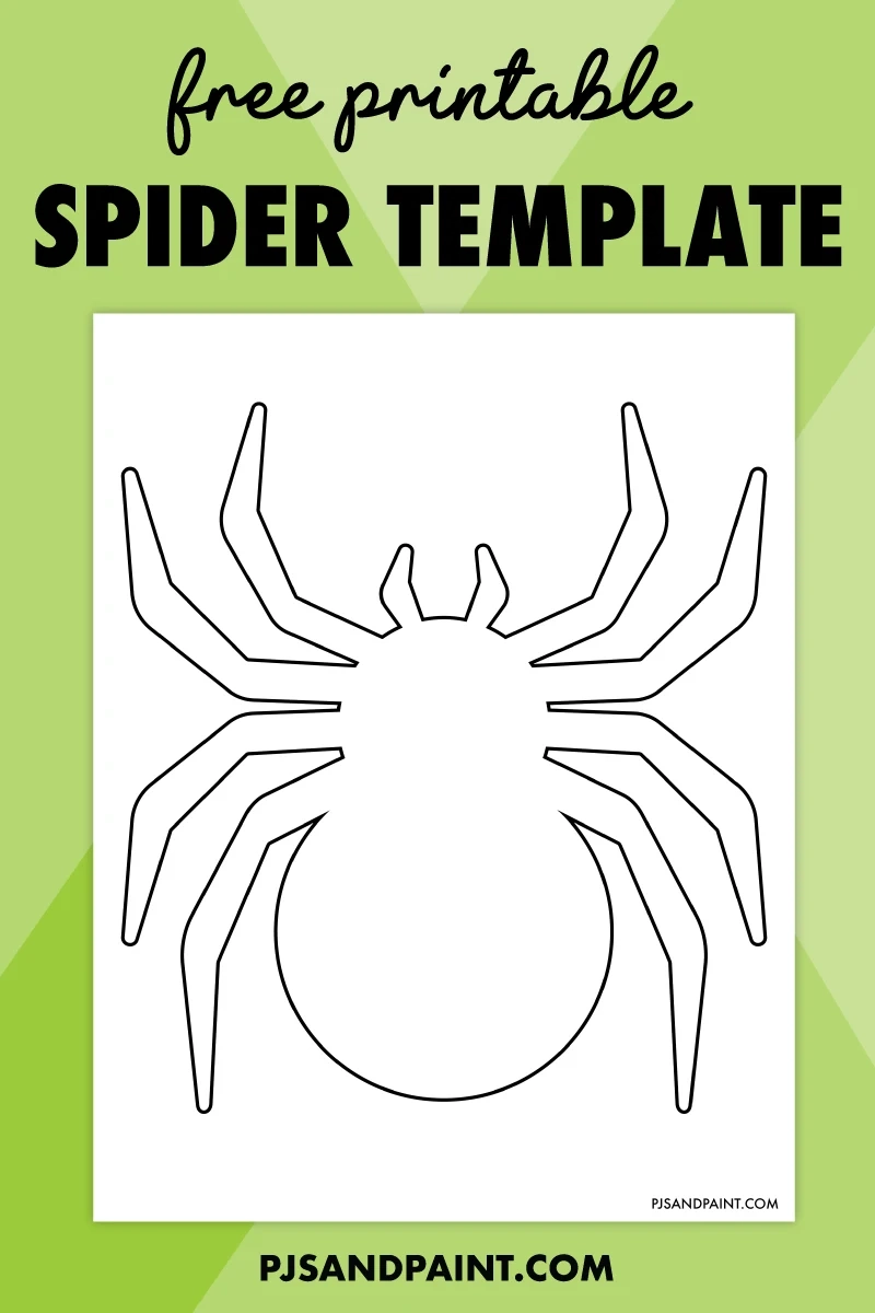 Printable Spider Templates