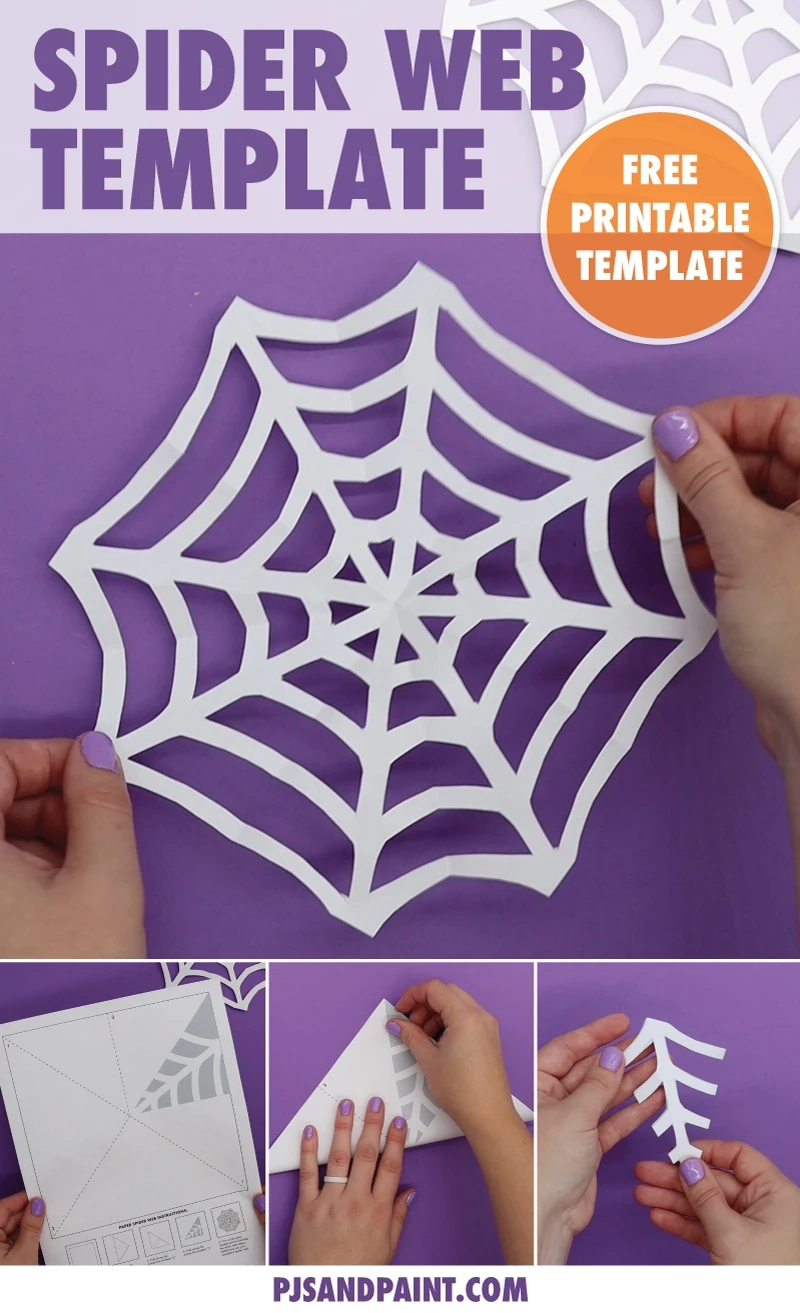 Spider Printable Template