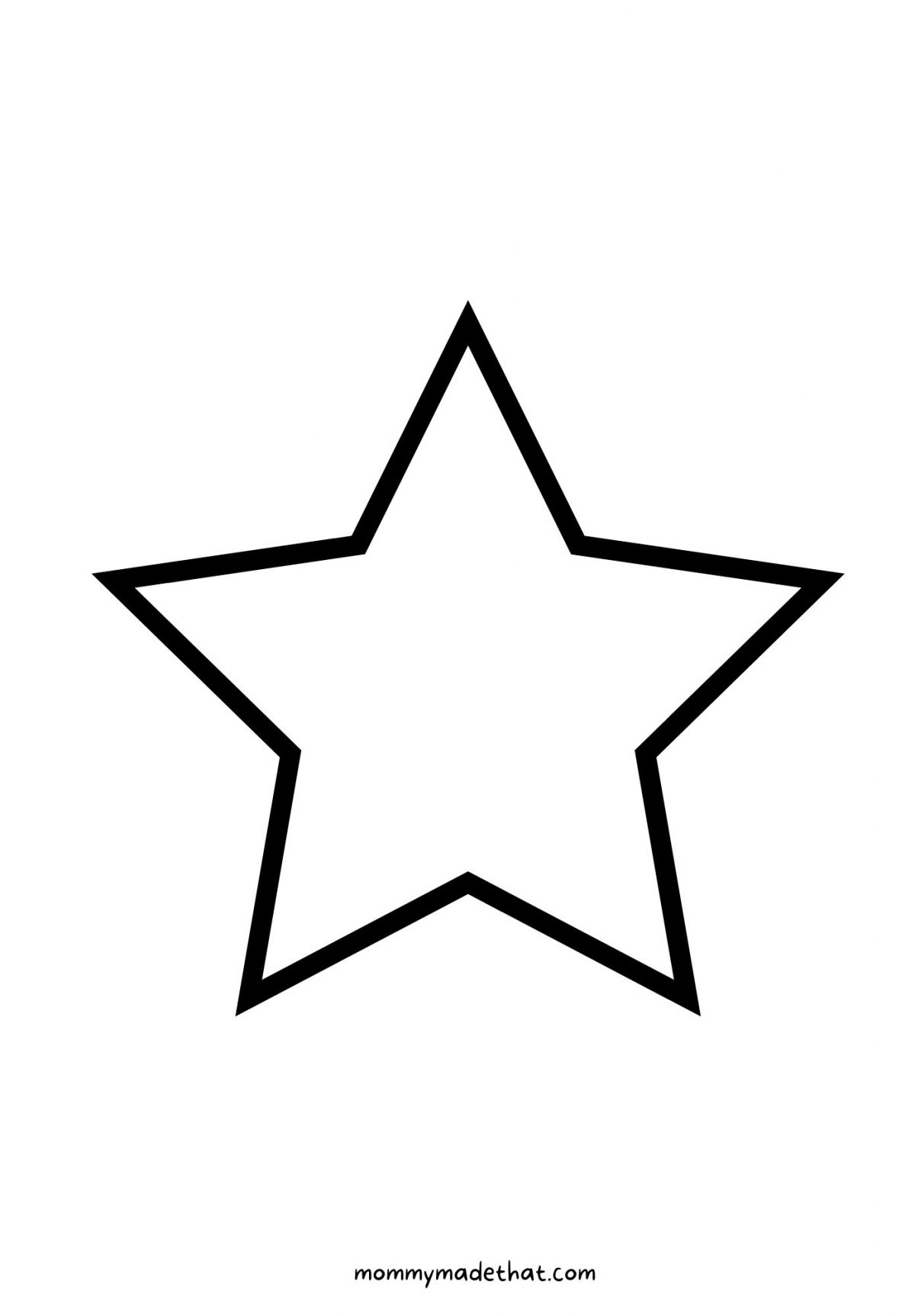 Printable Stars Template
