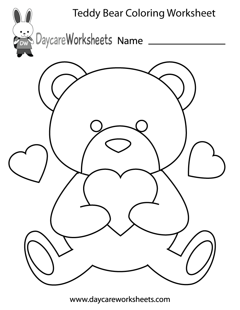 Free Printable Bear Template