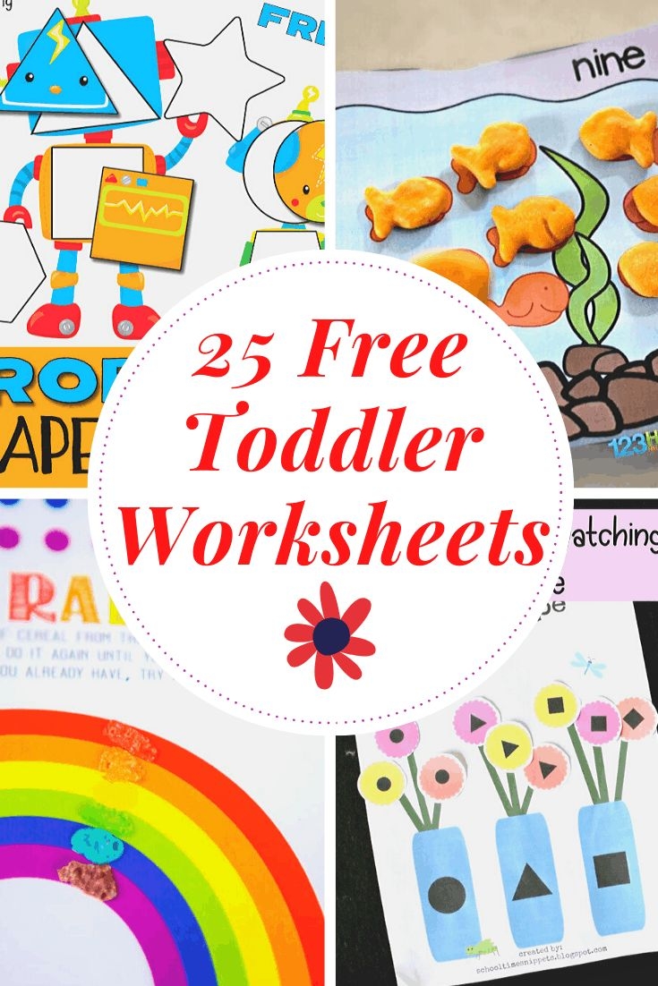 Free Printable Toddler Learning Worksheets