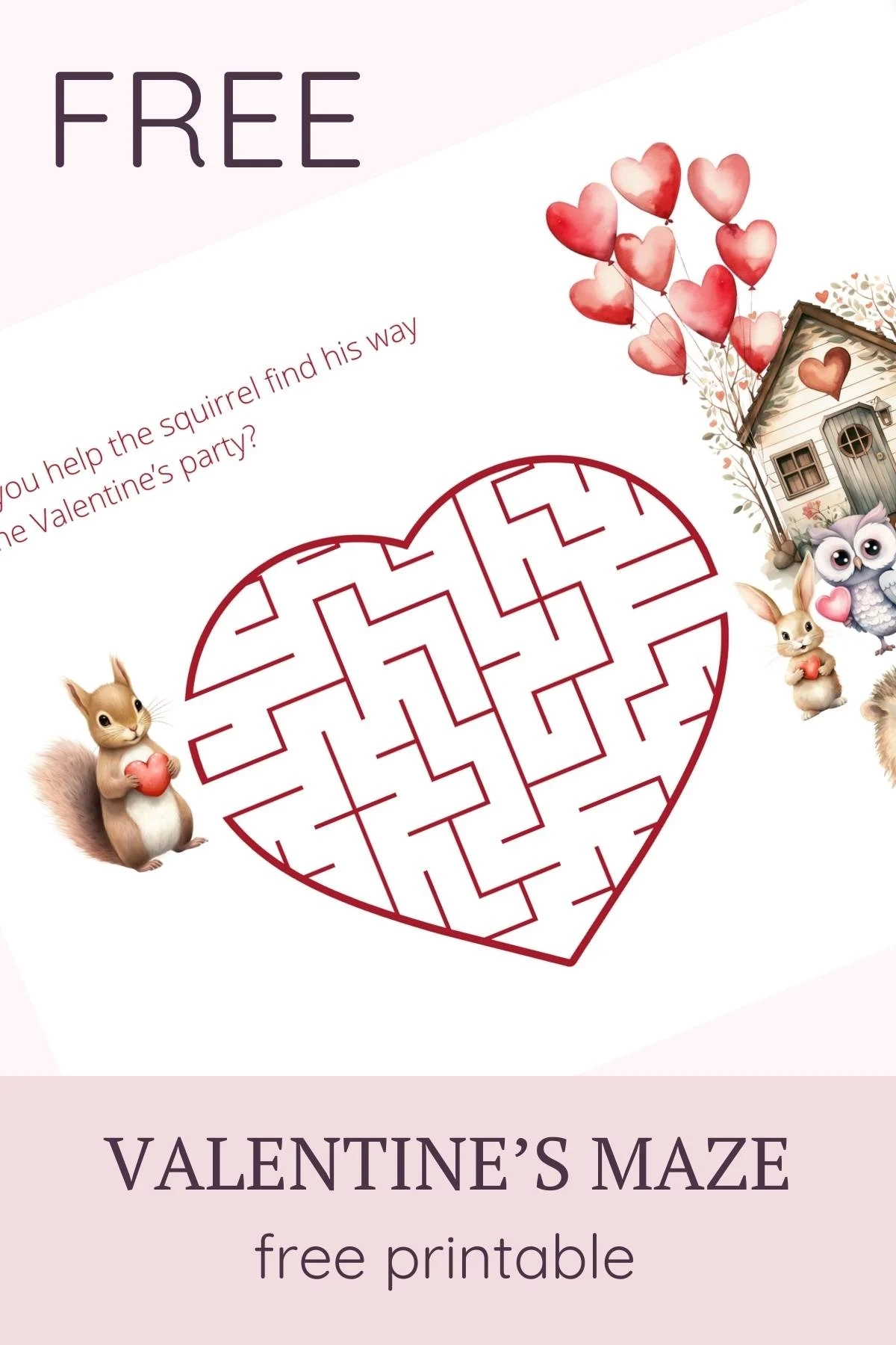Free Printable Love Mazes For Adults Puzzles
