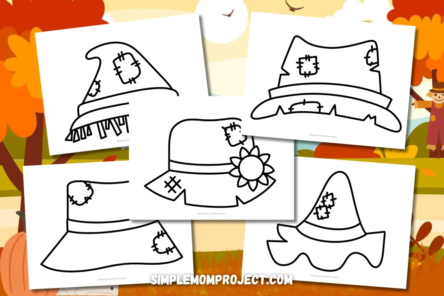 Scarecrow Hat Template Printable