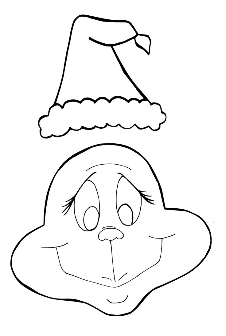 Grinch Coloring Pages Free Printable Grinch