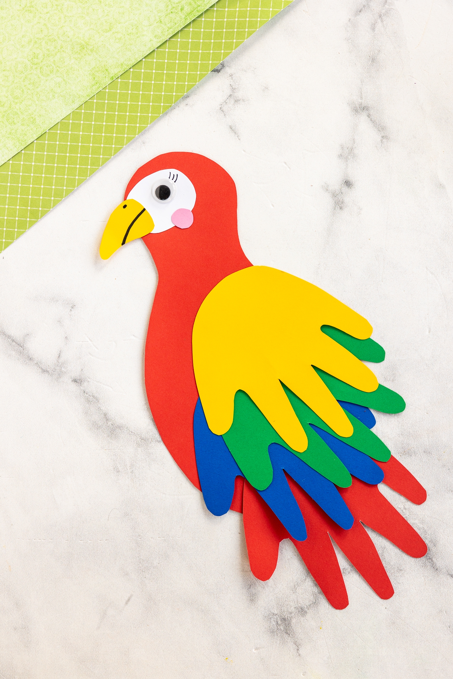 Parrot Template Printable