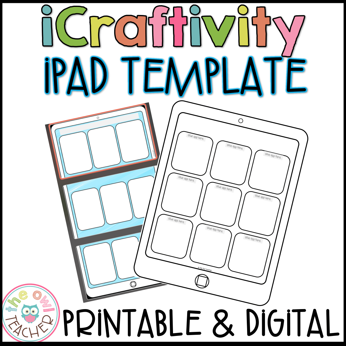Printable Ipad Template
