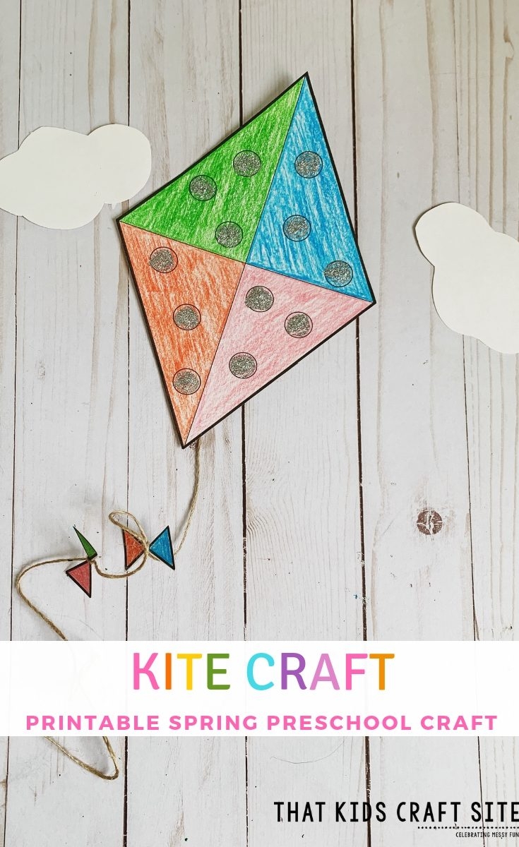 Kite Craft For Preschool Free Printable Template That Kids 