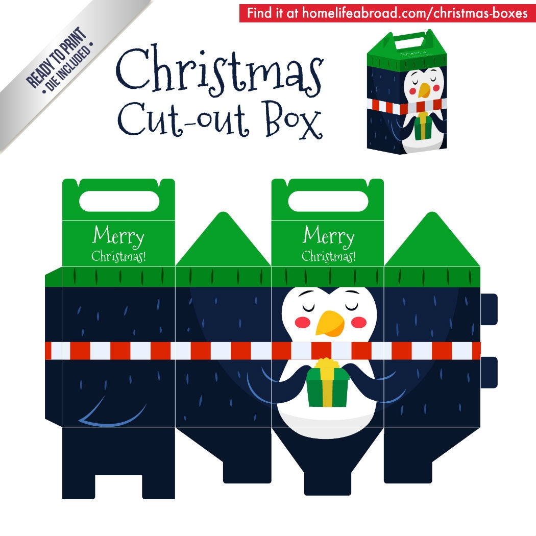 Free Printable Christmas Box Templates