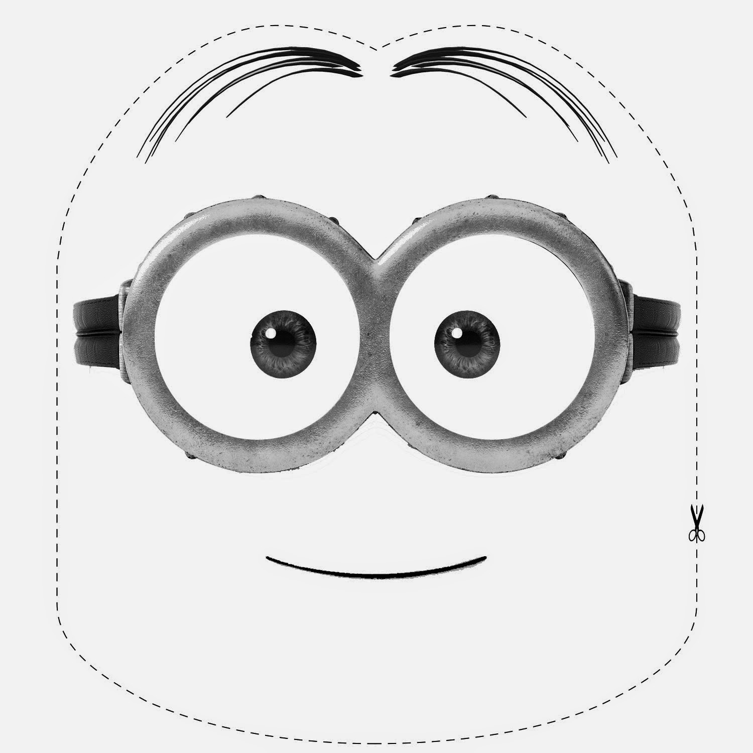 Minion Template Printable