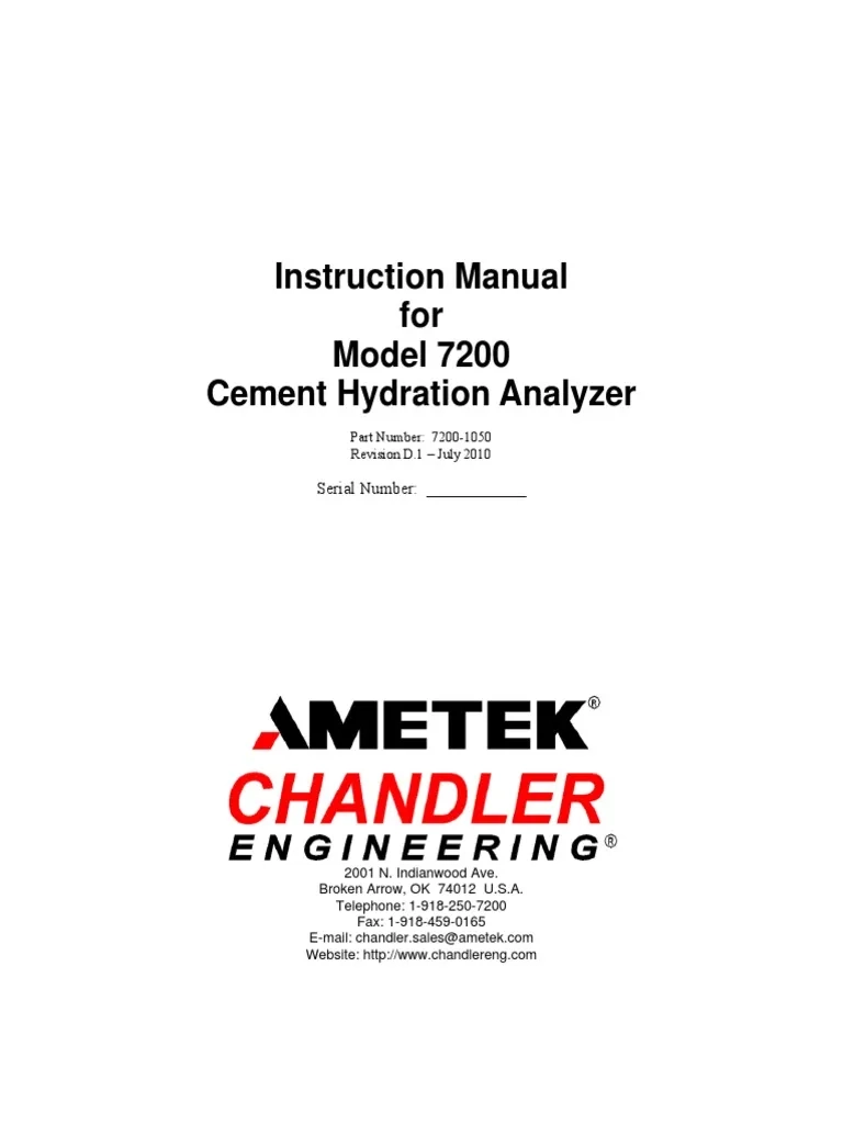 Model 7200 Manual PDF Valve Calibration