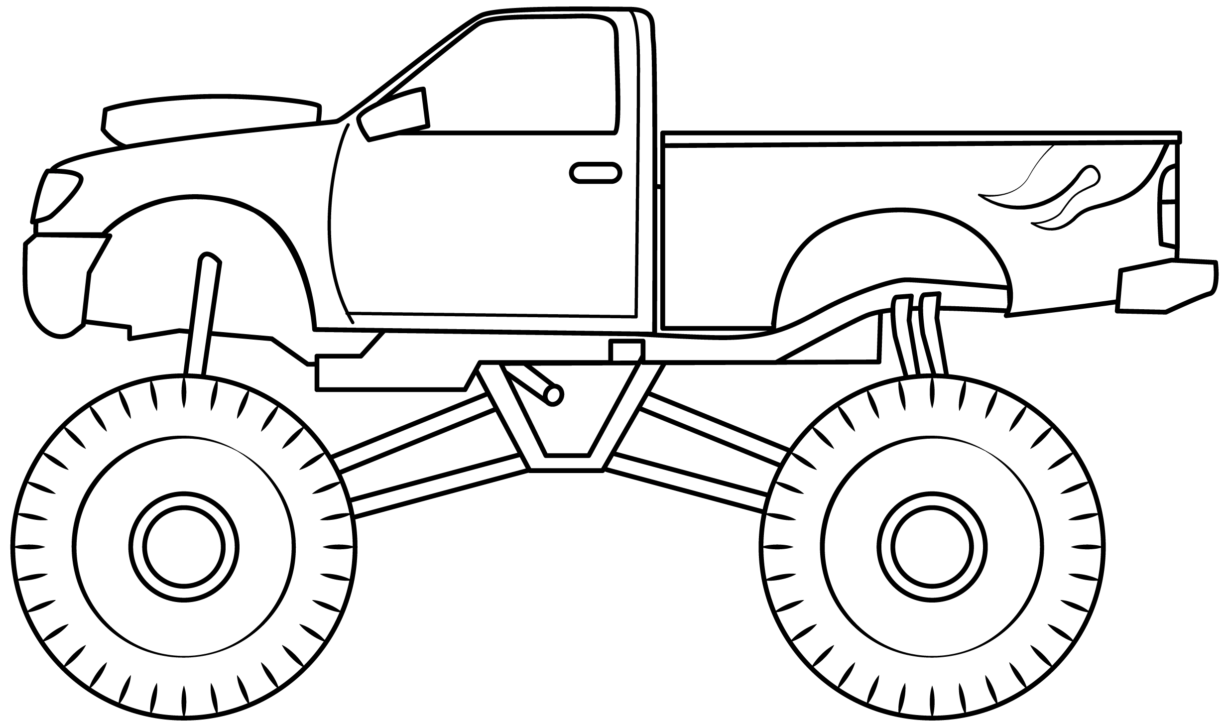 Printable Truck Template