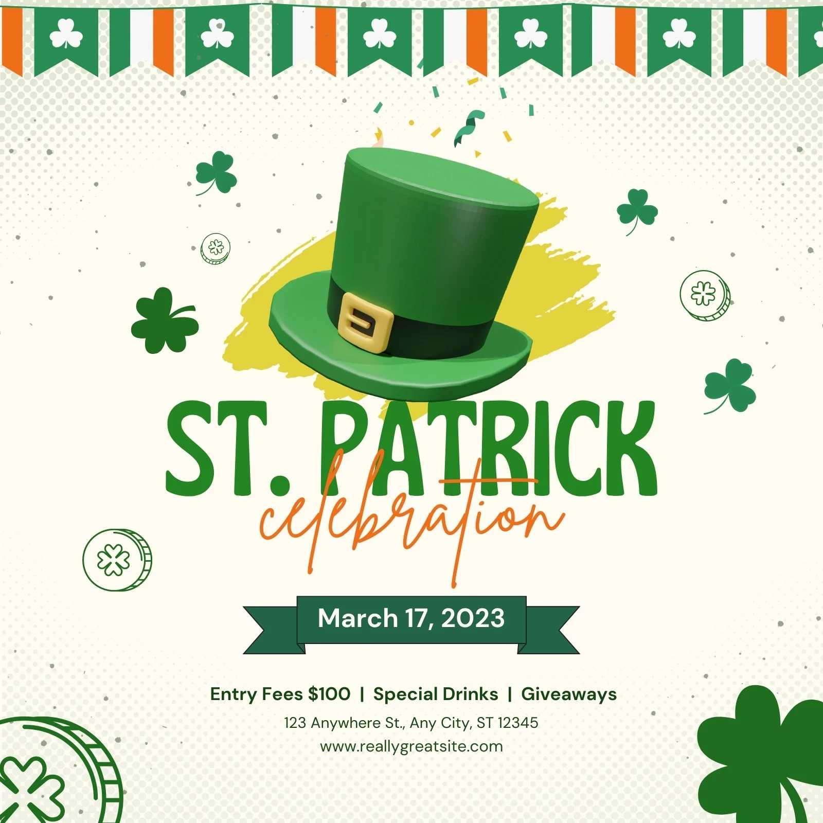 Page 14 Free And Customizable St Patricks Templates