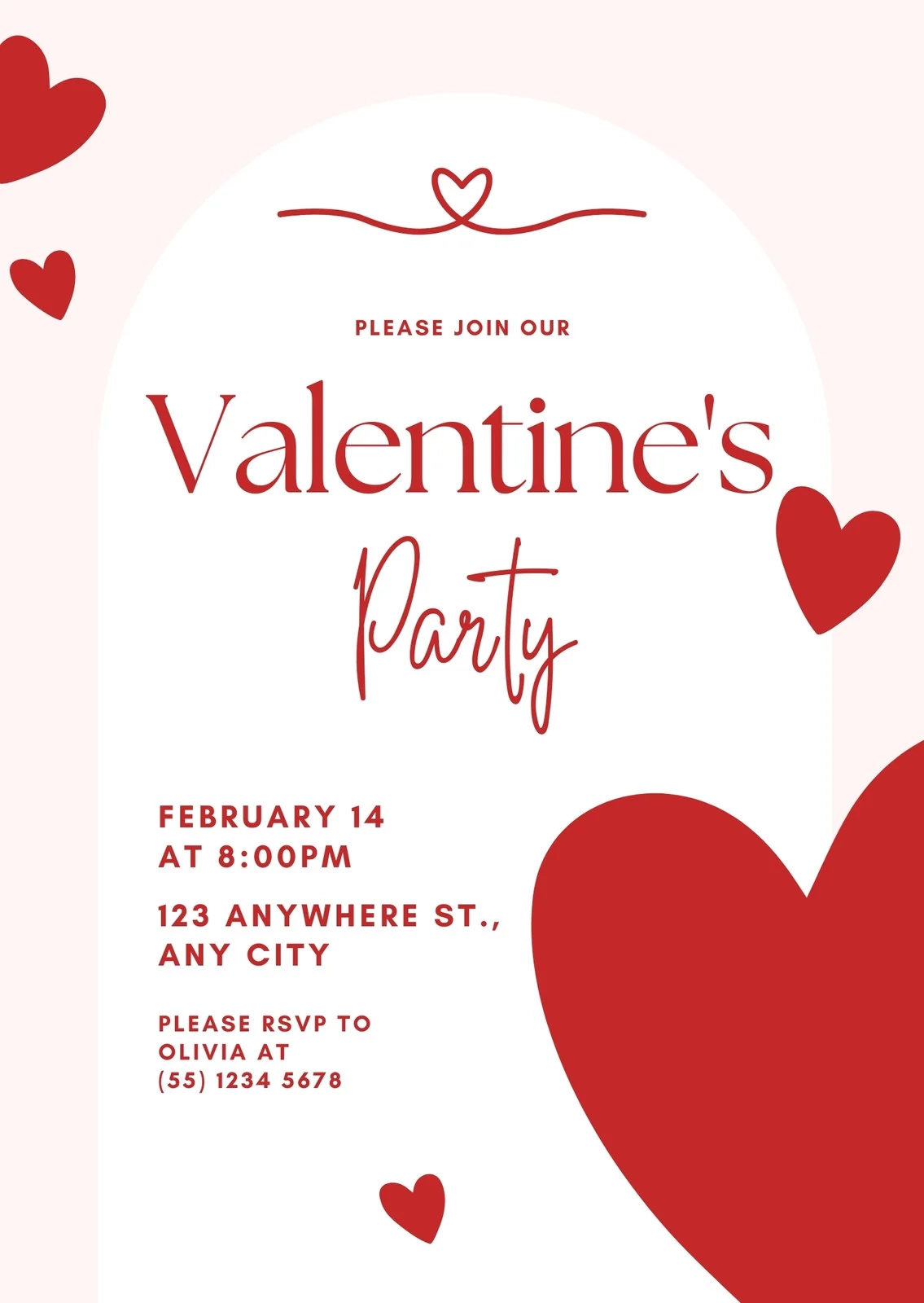 Page 6 Free And Customizable Valentines Day Templates