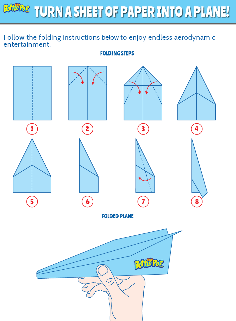 Free Printable Paper Plane Templates
