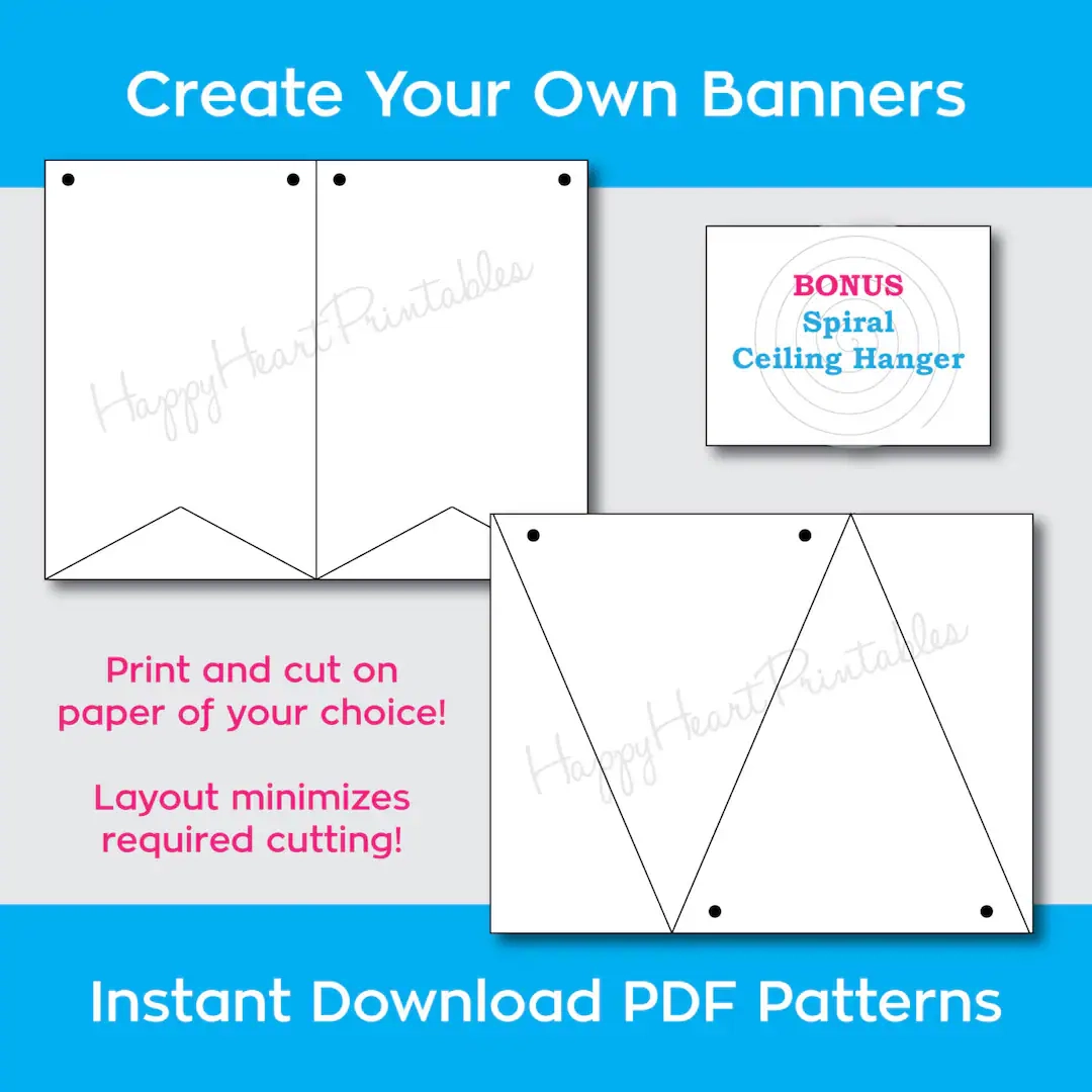 Printable Banner Template