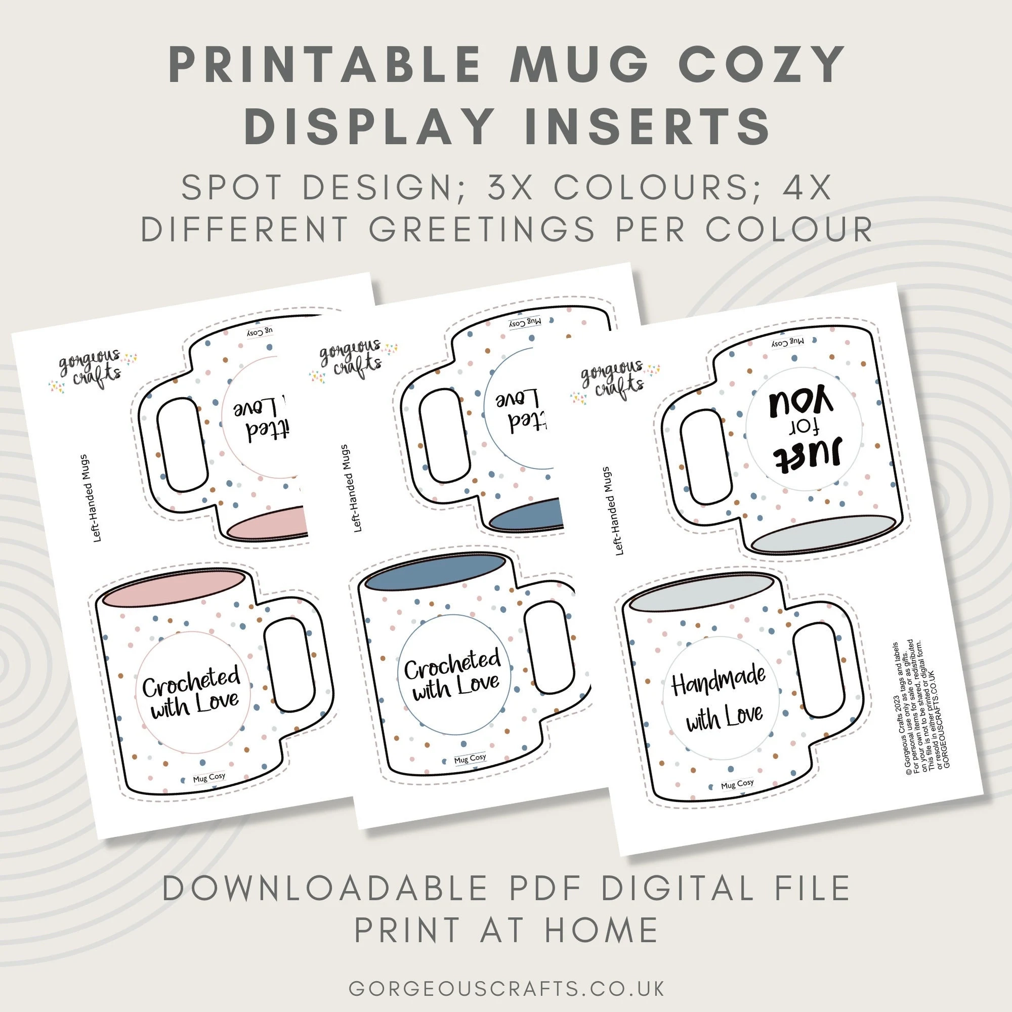 Free Printable Mug Template