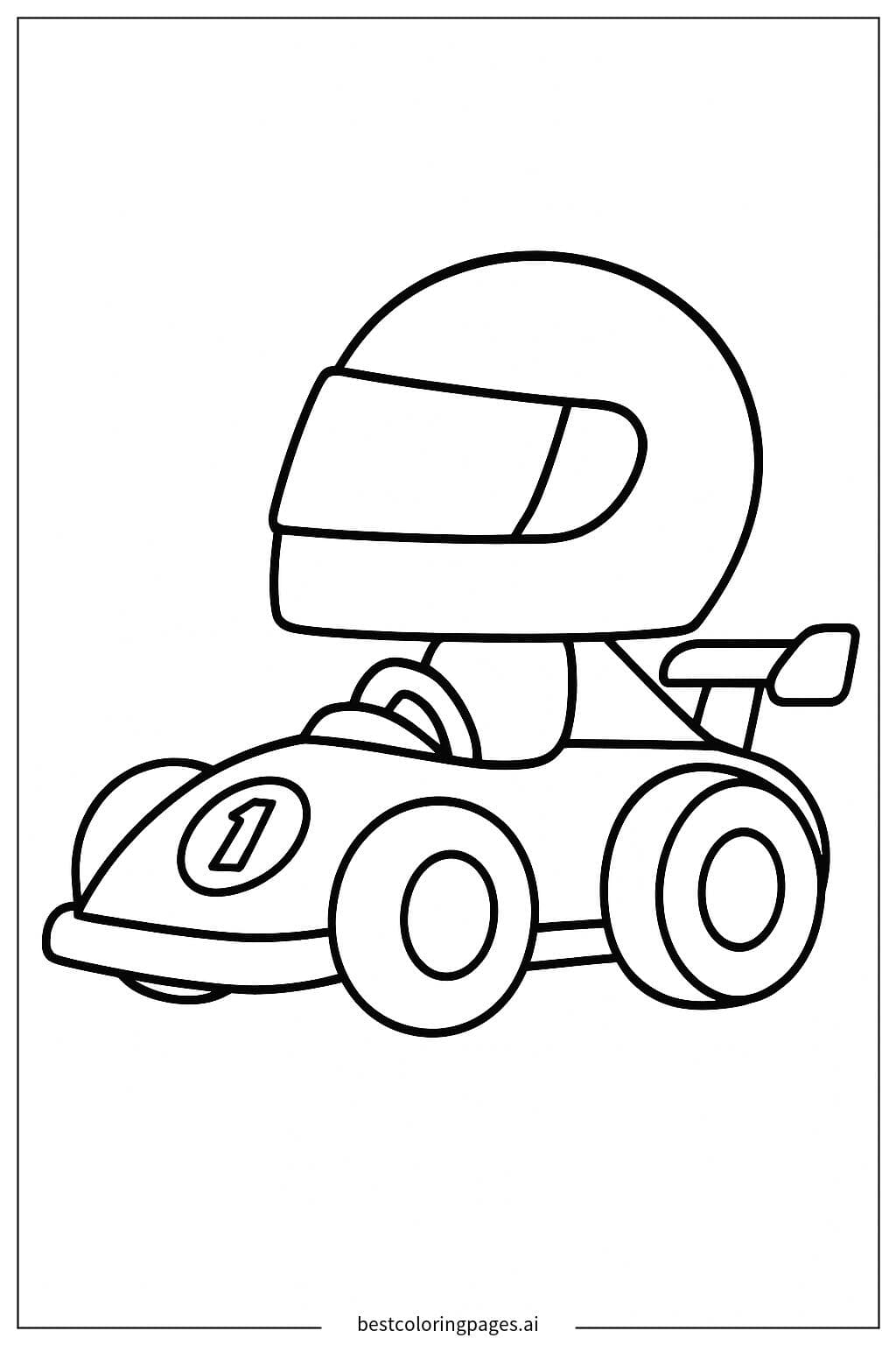 Race Car Printable Template