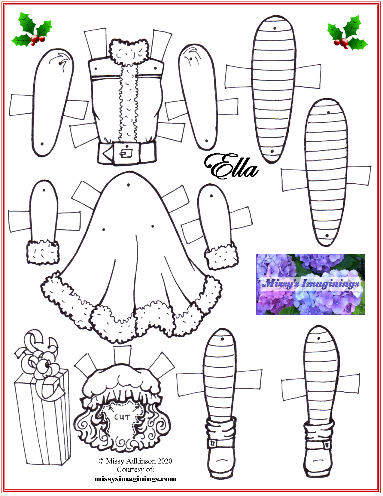 Ready To Print Paper Doll Sets Missys Imaginings Worksheets 