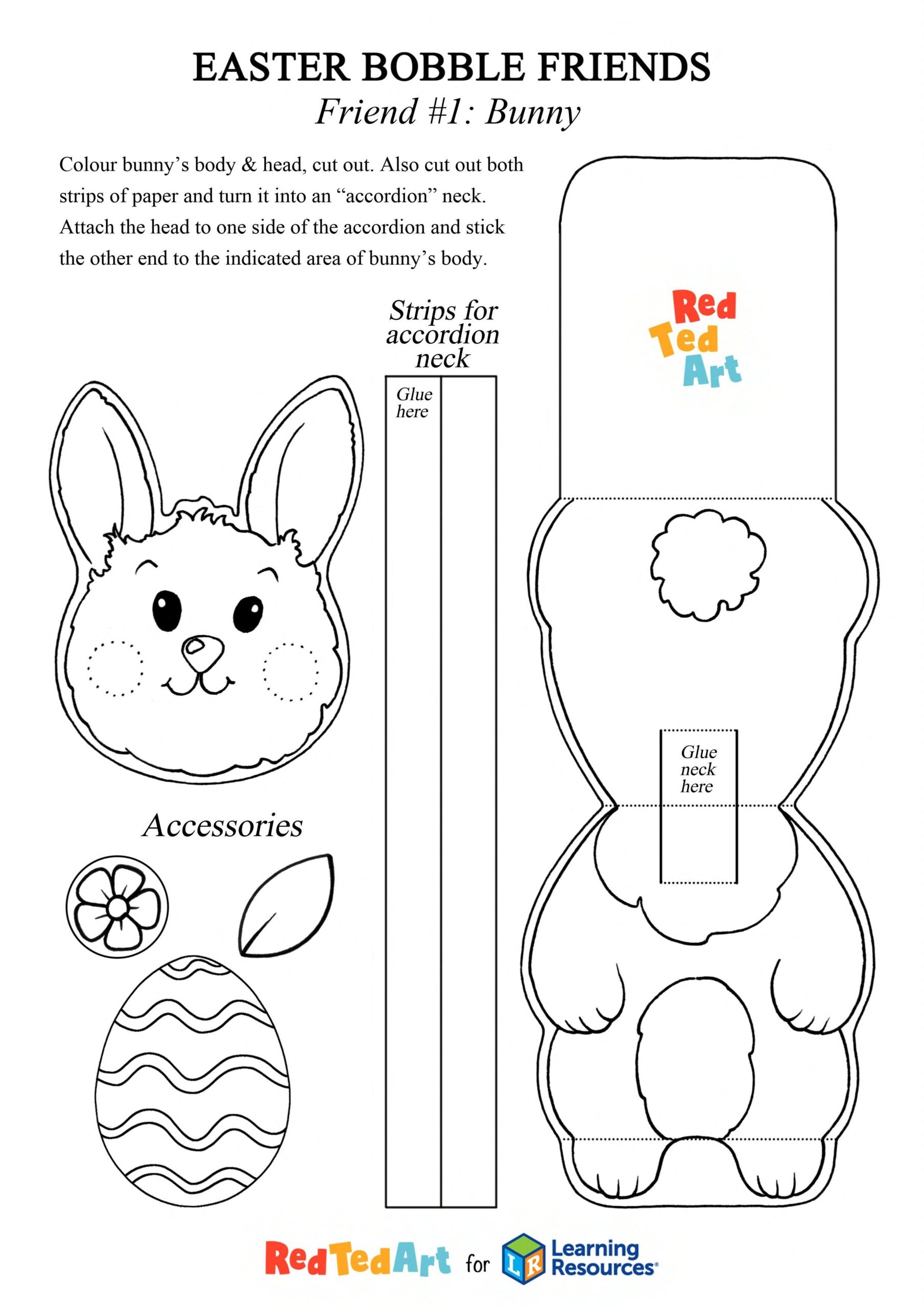 Template Printable Easter Craft