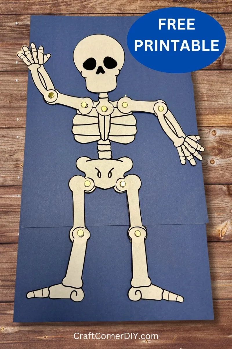 Skeleton Template Printable