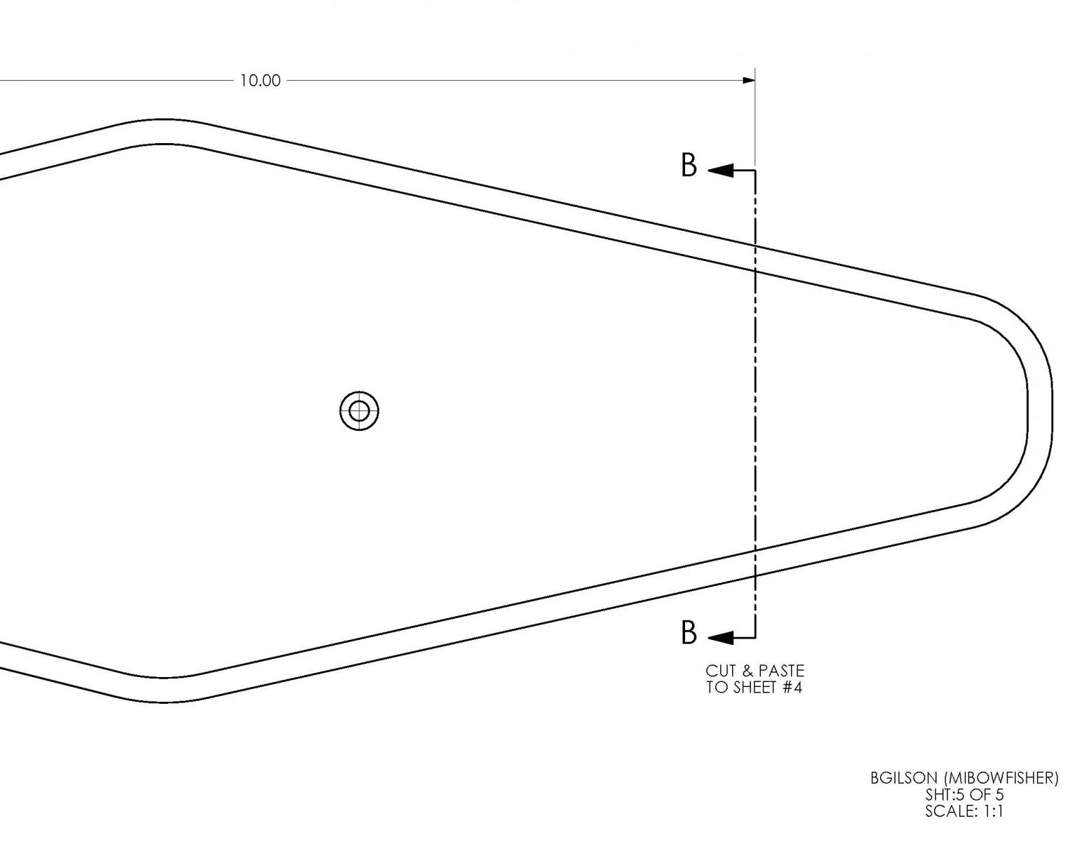 Printable European Mount Plaque Template