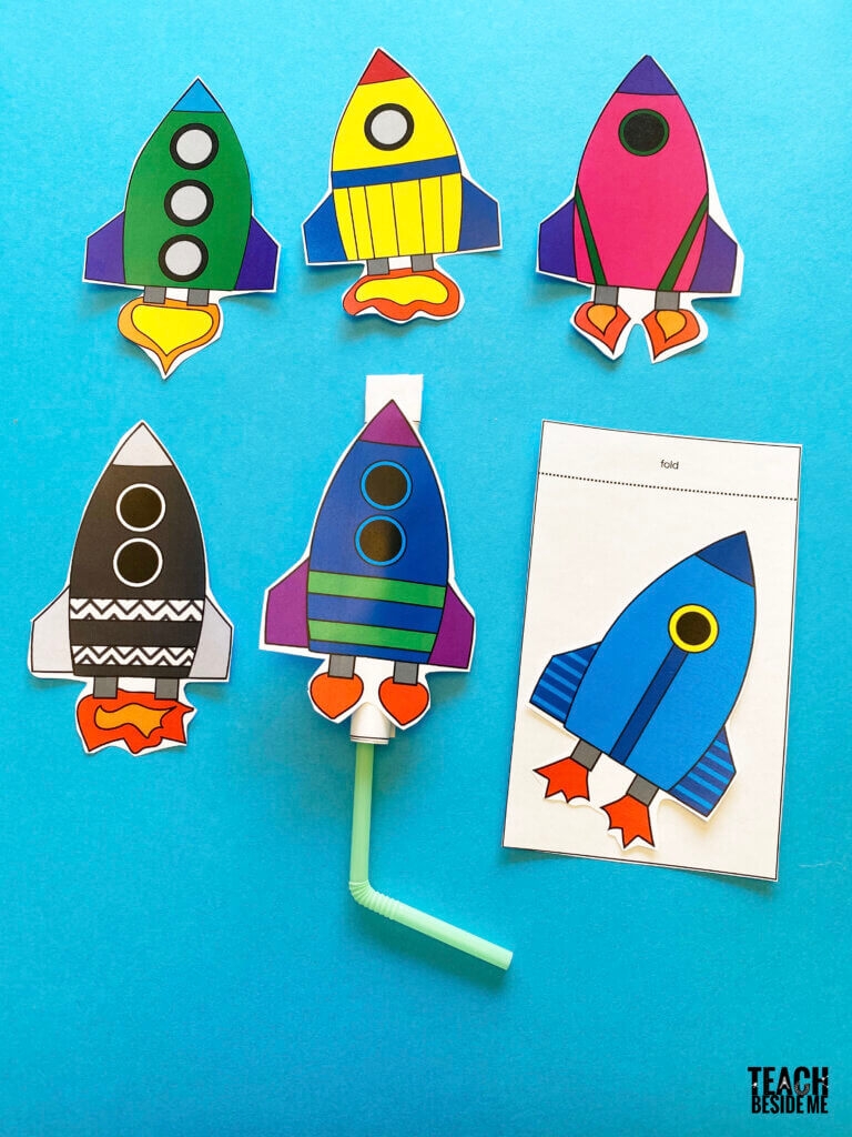 Rocket Template Printable