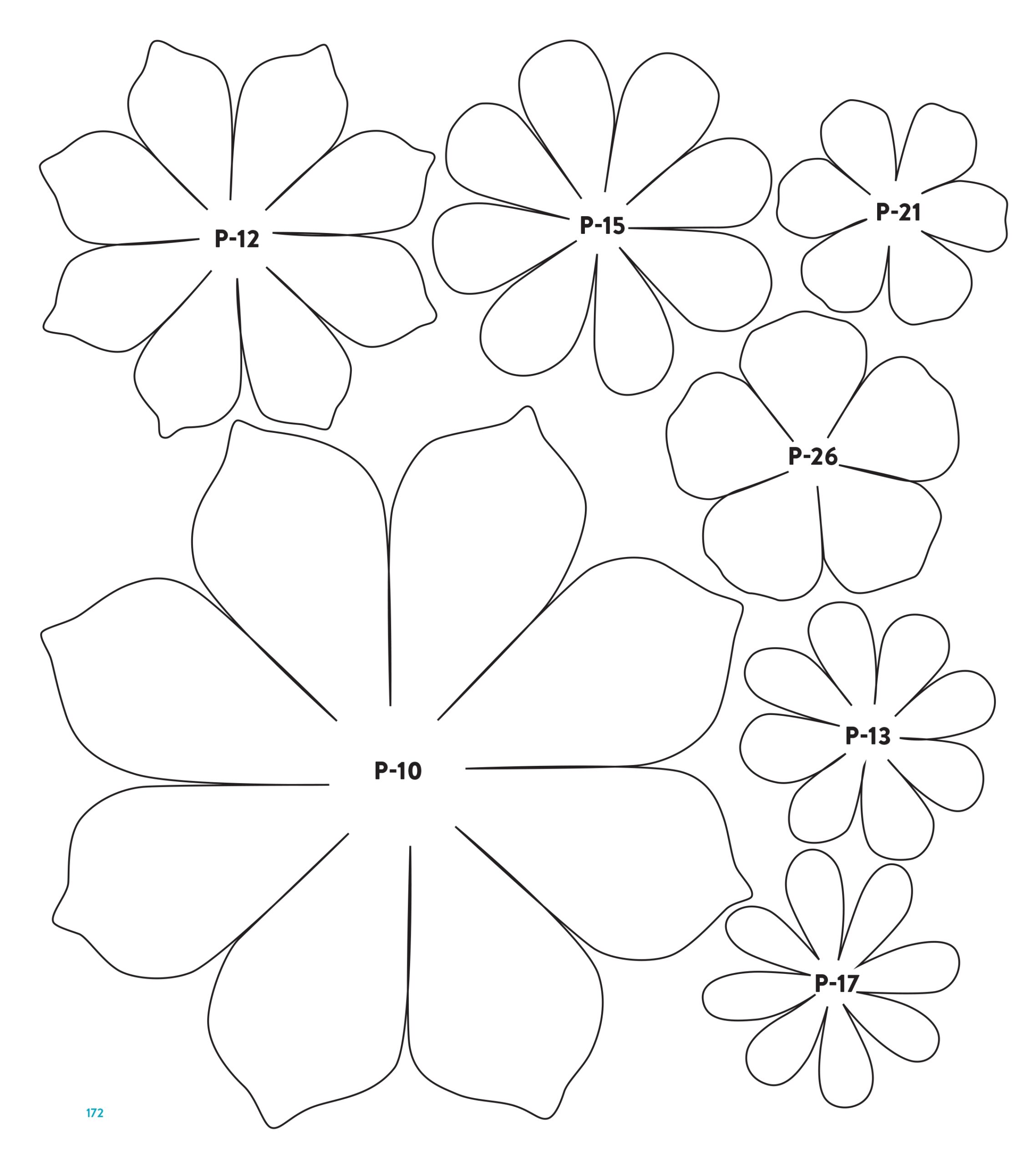 Free Printable Flower Template Printable
