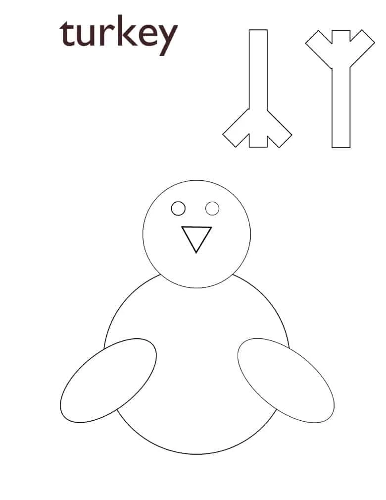 Free Printable Turkey Template Pdf