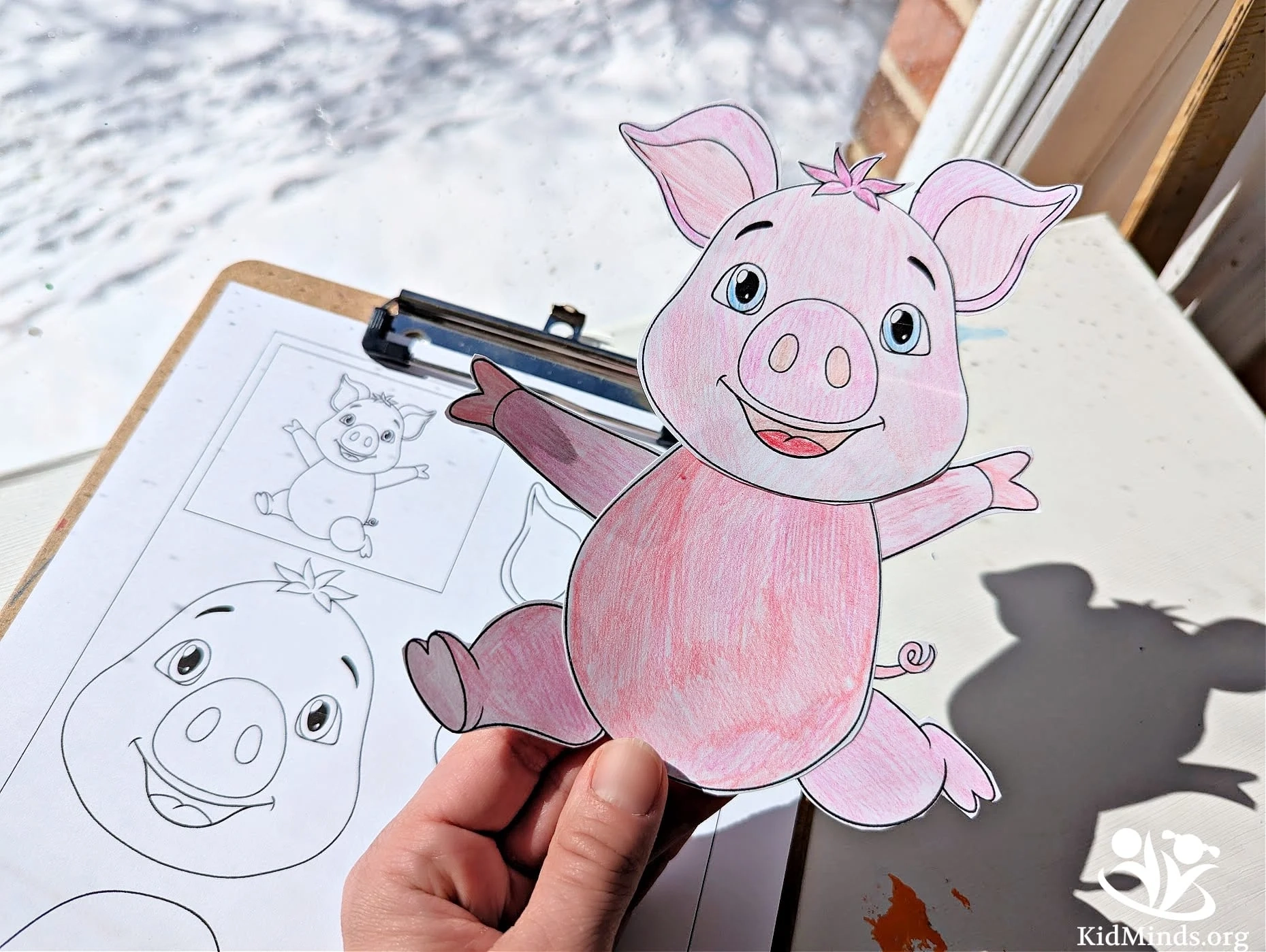Pig Template Printable