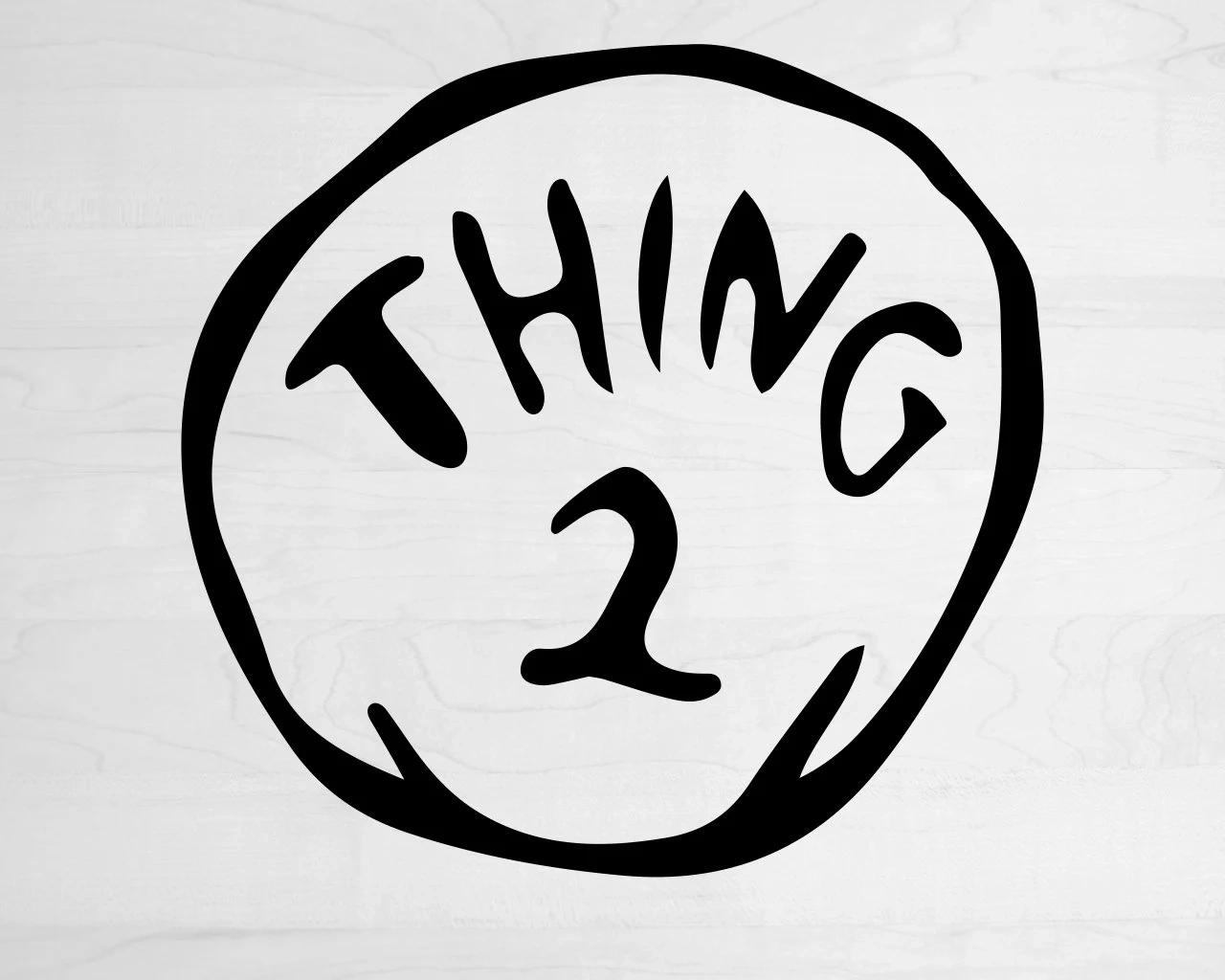 Printable Thing 1 And Thing 2 Face Template