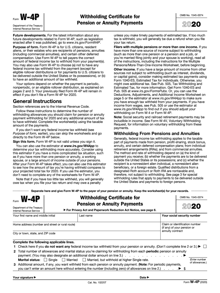 W 4p Form 2025 Printable