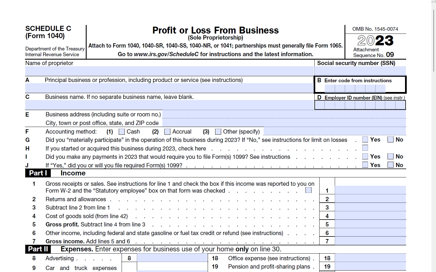 What Is Schedule C Profit amp Loss Uber Lyft Taxi Drivers