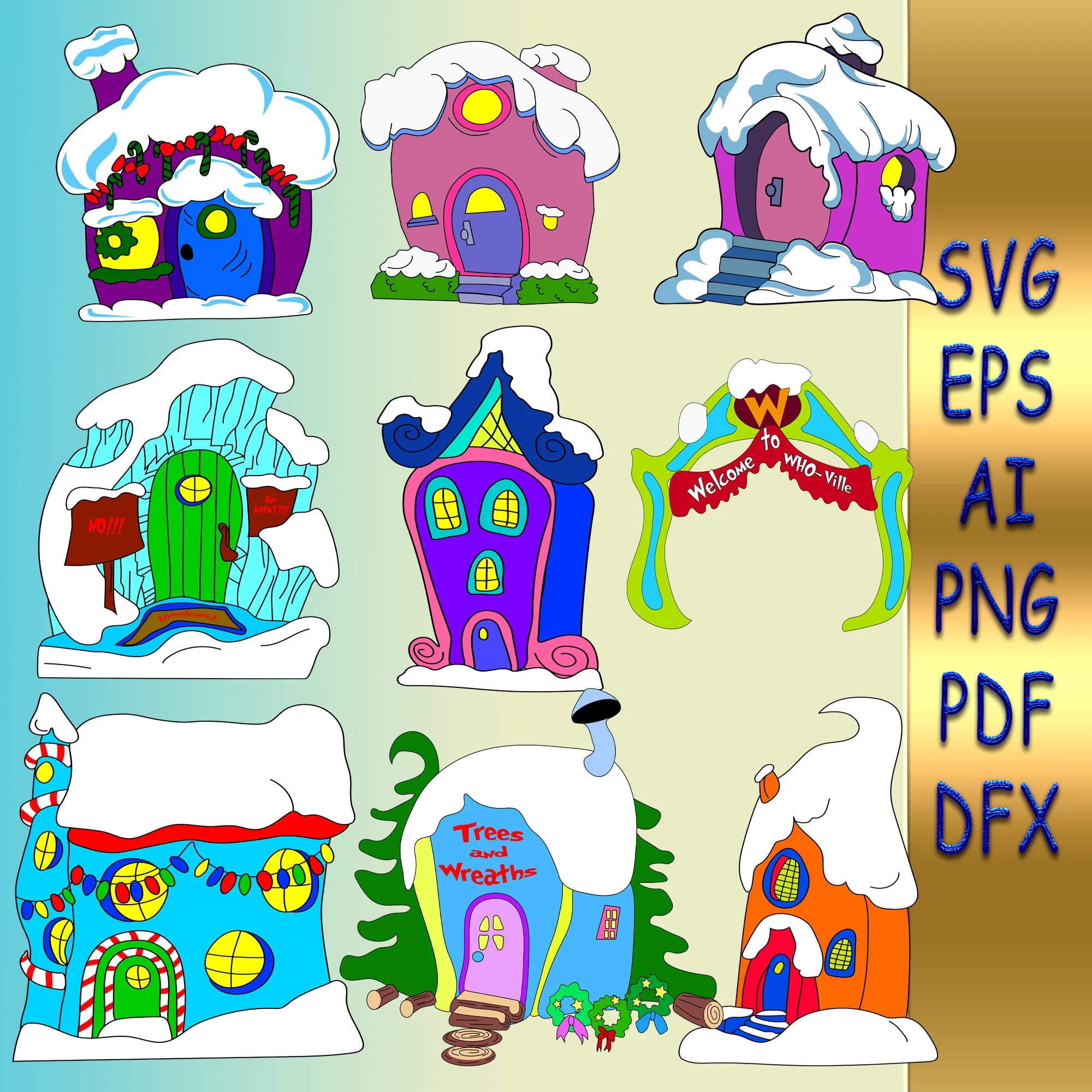 Whoville Printables Etsy