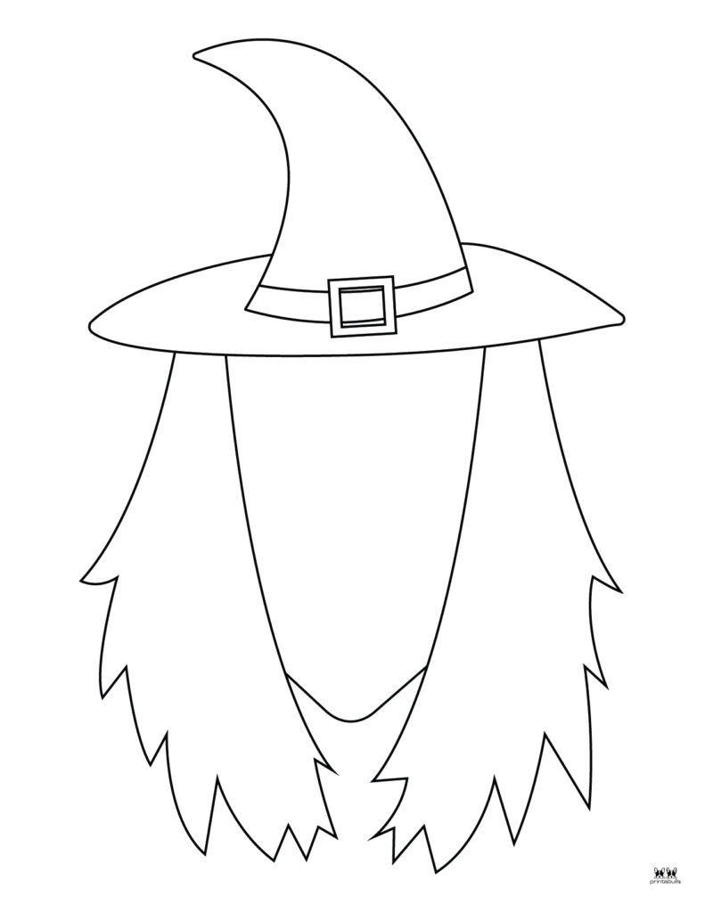 Printable Witch Template