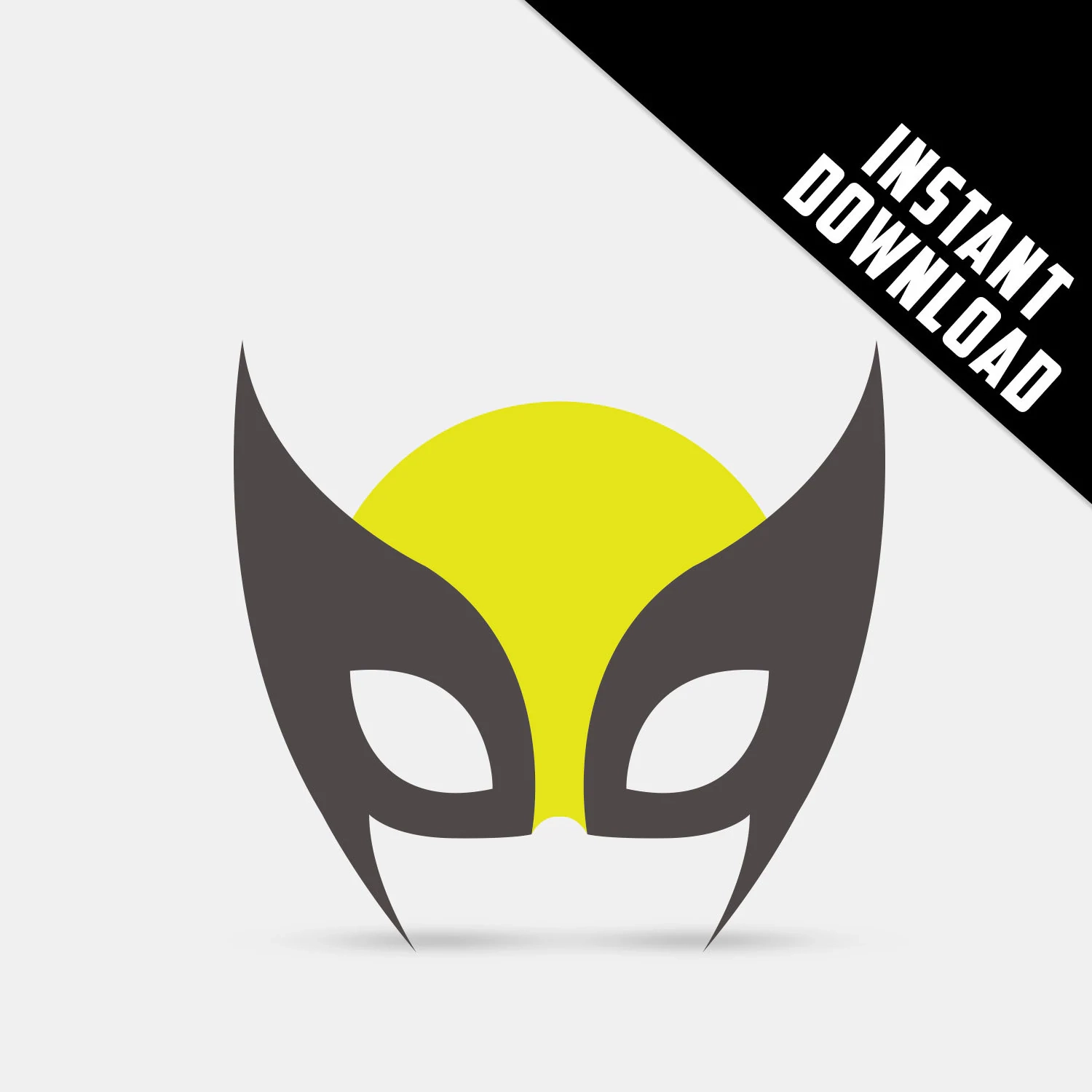 Wolverine Super Hero Printable Paper Glasses Party Maske Geburtstag Photo Booth Requisiten Kinder Maske Marvel Super Heroes