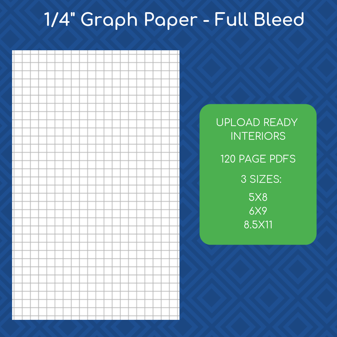 Free 1/4 Inch Graph Paper Printable 8.5x11