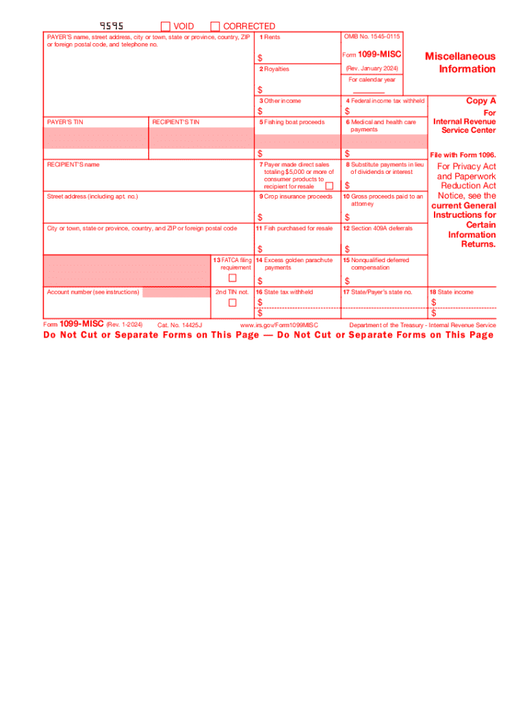 1099 Form Pdf 2024