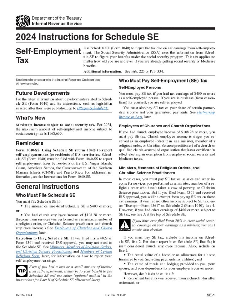 2024 Irs Form 1040 Instructions