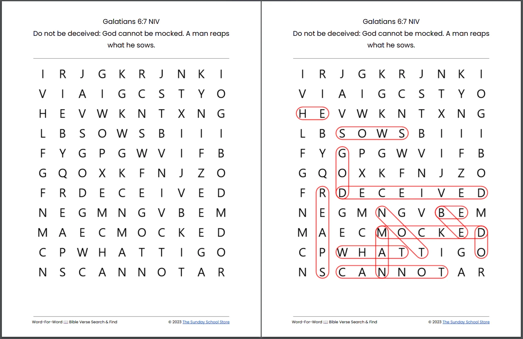 25 Free Bible Word Search Puzzles PDF Printable Download 