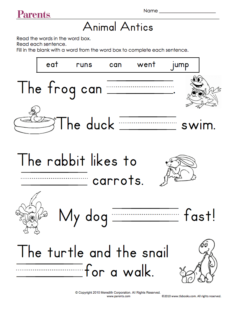 Worksheets For 7 Year Olds Printable