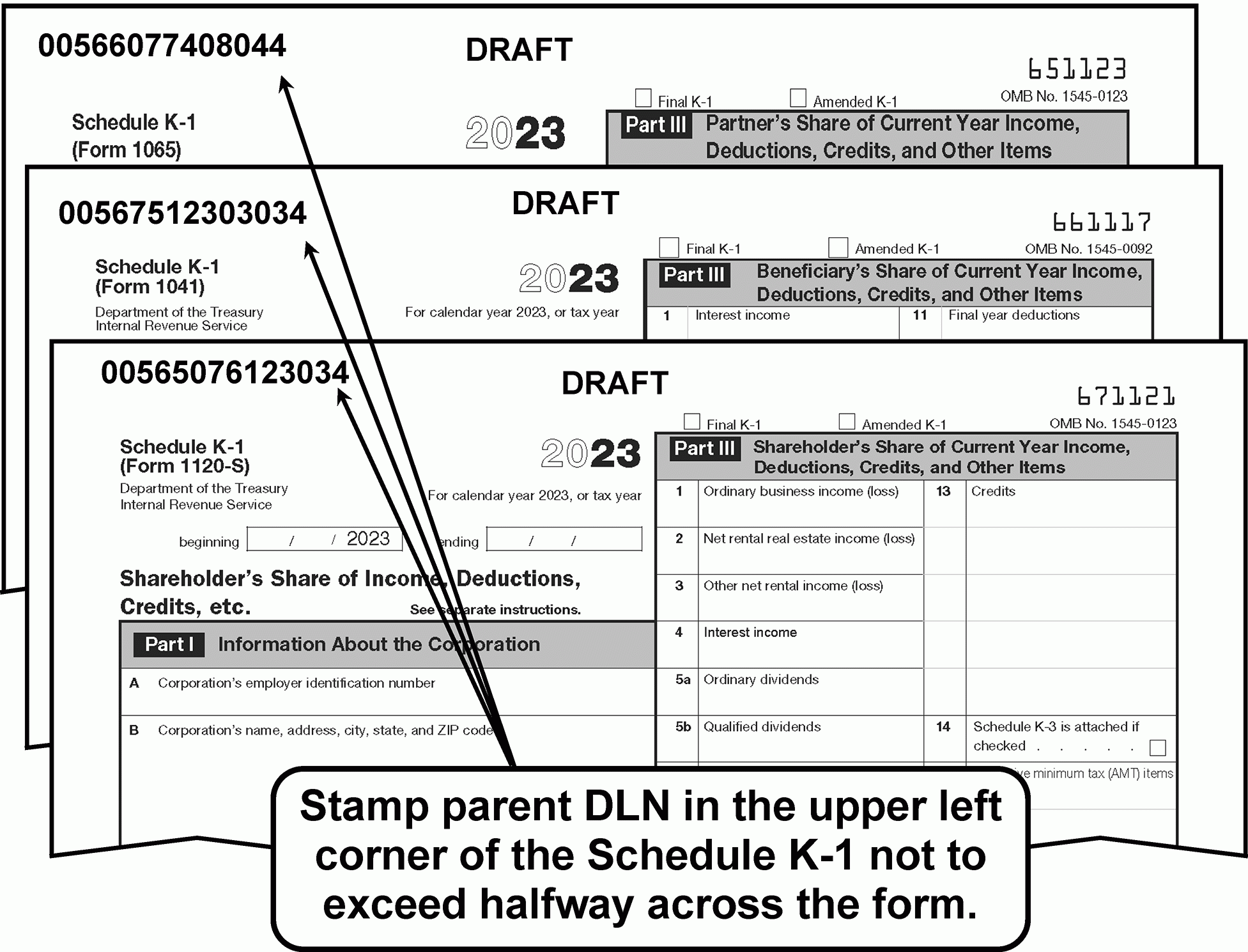Irs Form 1065 K-1