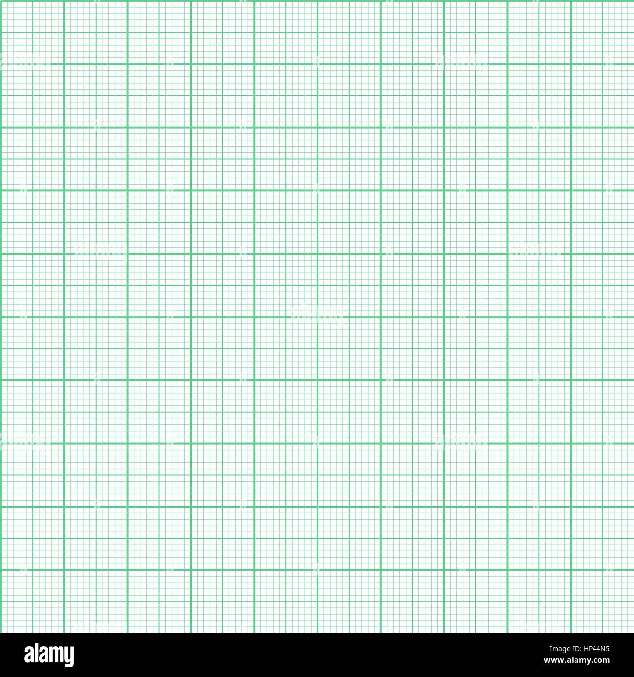 Printable Graphing Paper Green