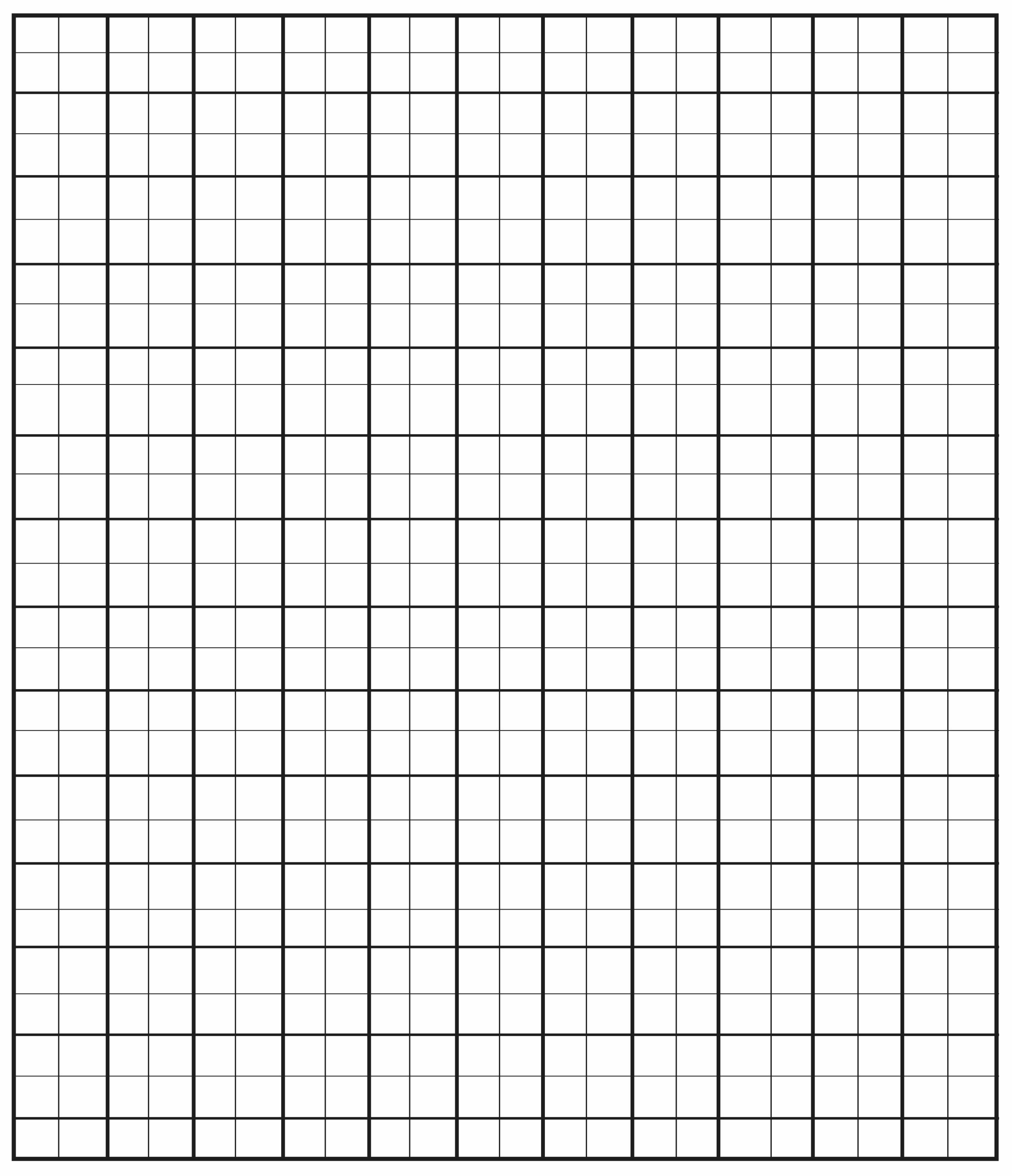 1 2 Inch Graph Paper Free Printable
