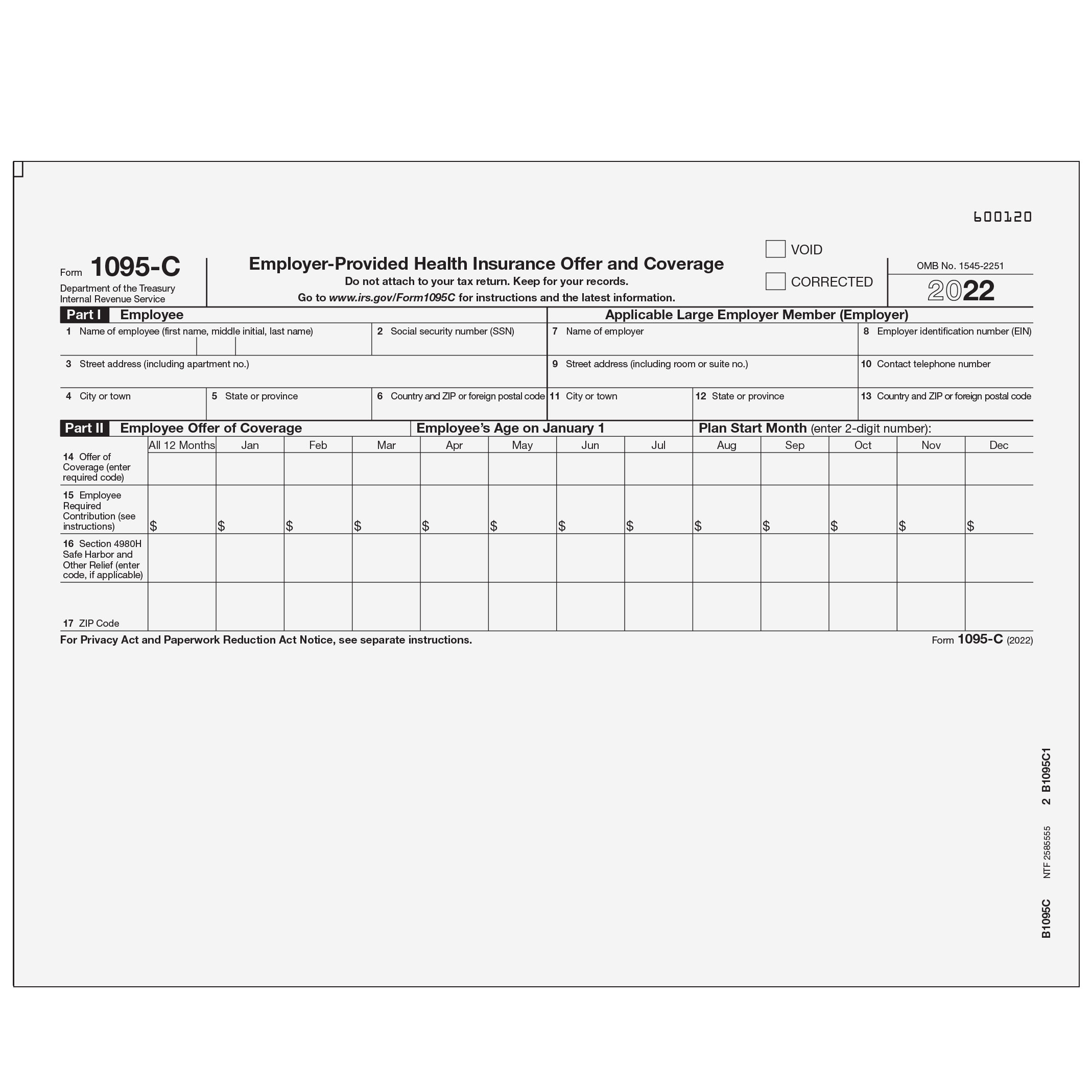 Va Health Form 1095
