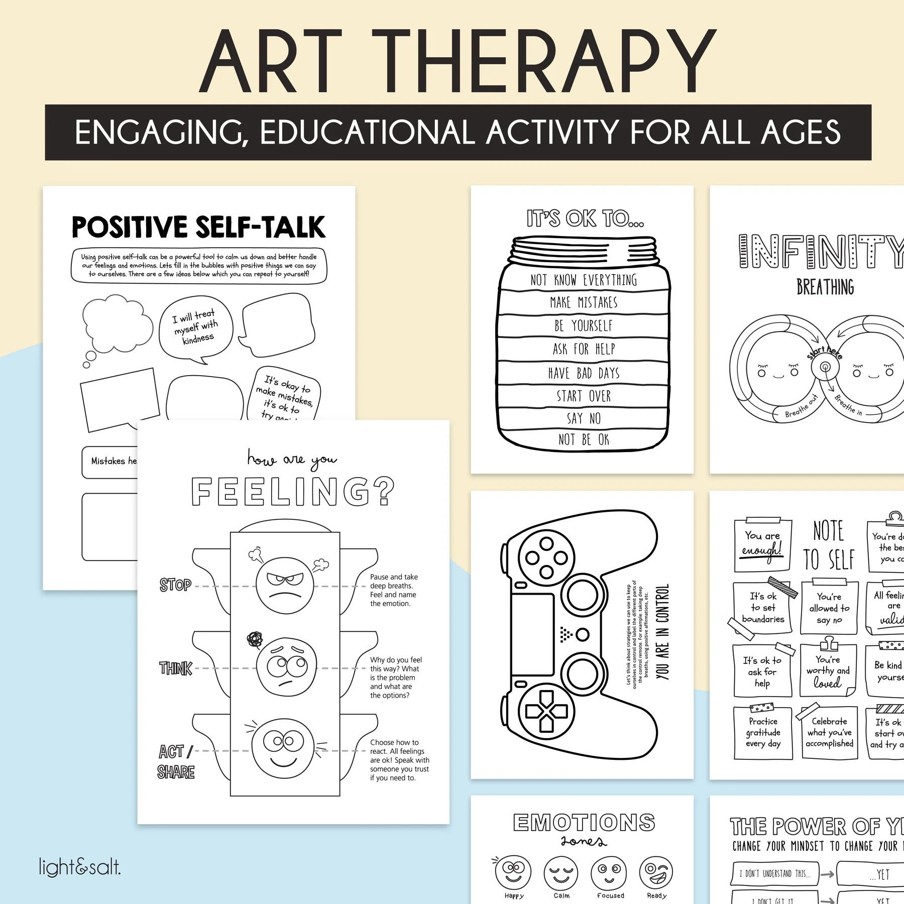 Printable Art Therapy Activities Pdf