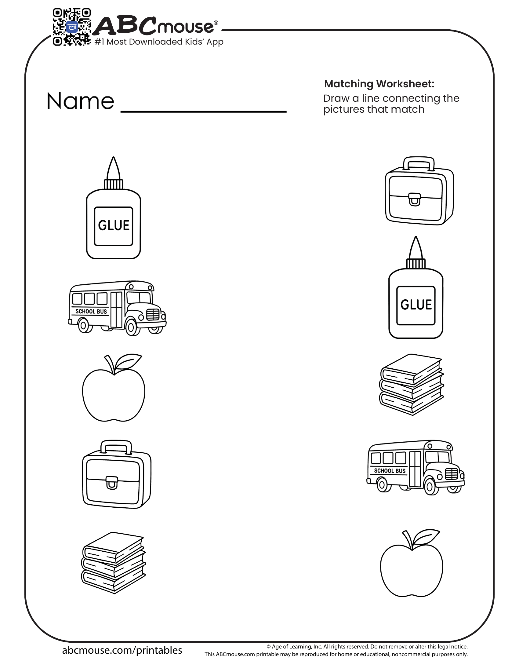 Preschool Activities Free Printable Worksheets